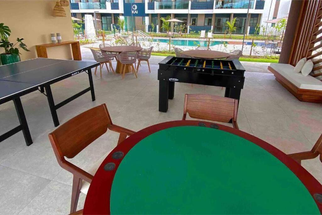 Studio Em Porto De Galinhas - Vista P Piscina Exterior foto